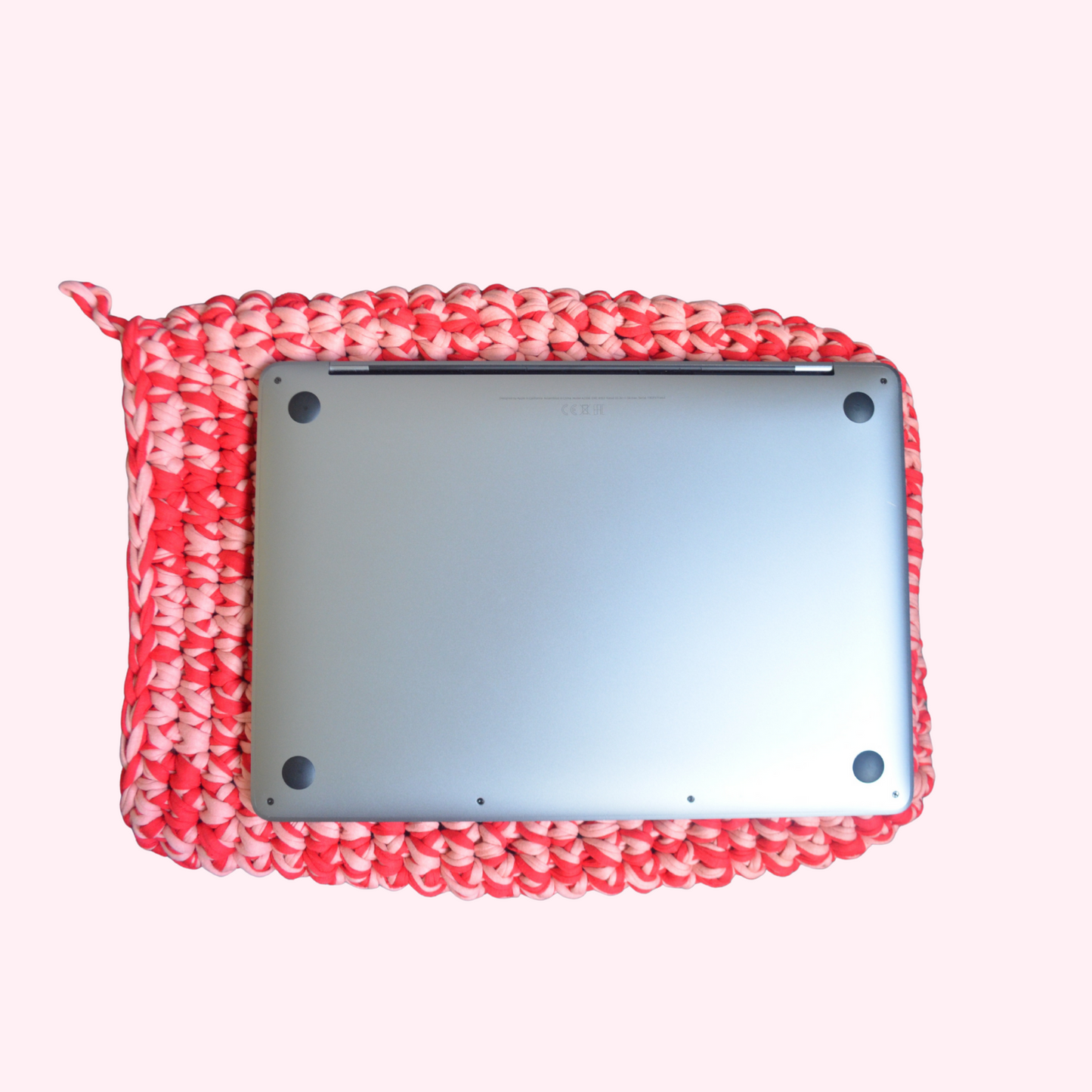 Laptop Sleeve in Ruby Rose