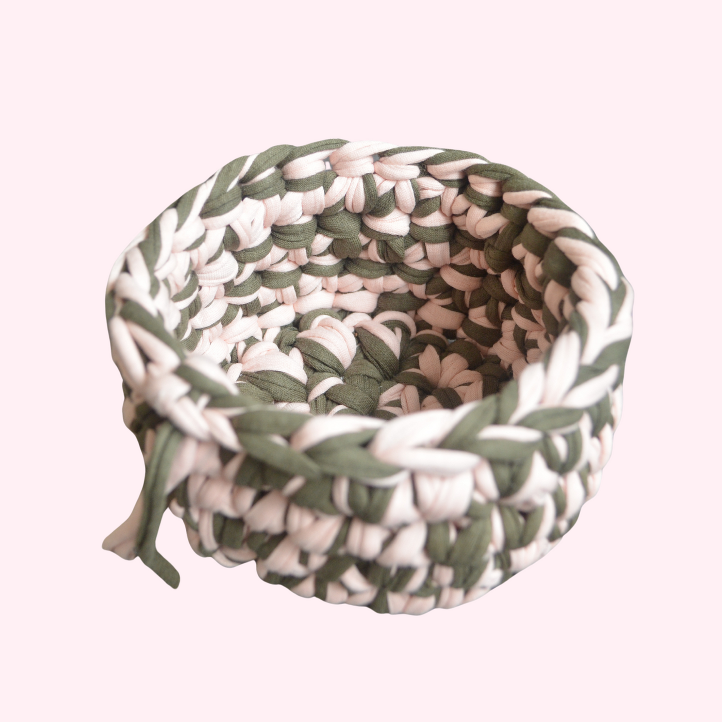 Trinket holder in Rosy Khaki